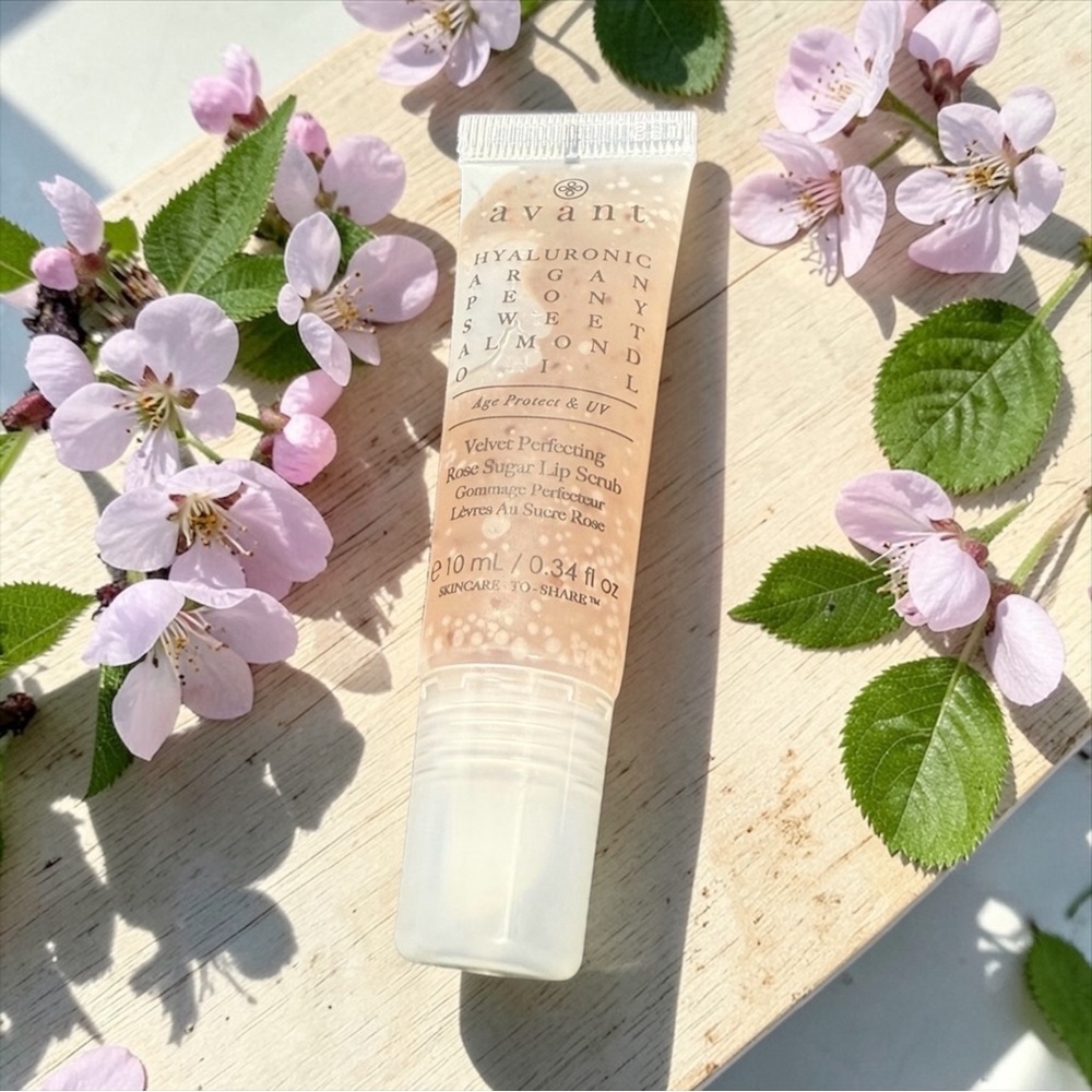 🤎AVANT🤎Velvet Perfecting Rose Sugar Lip Scrub/NIP